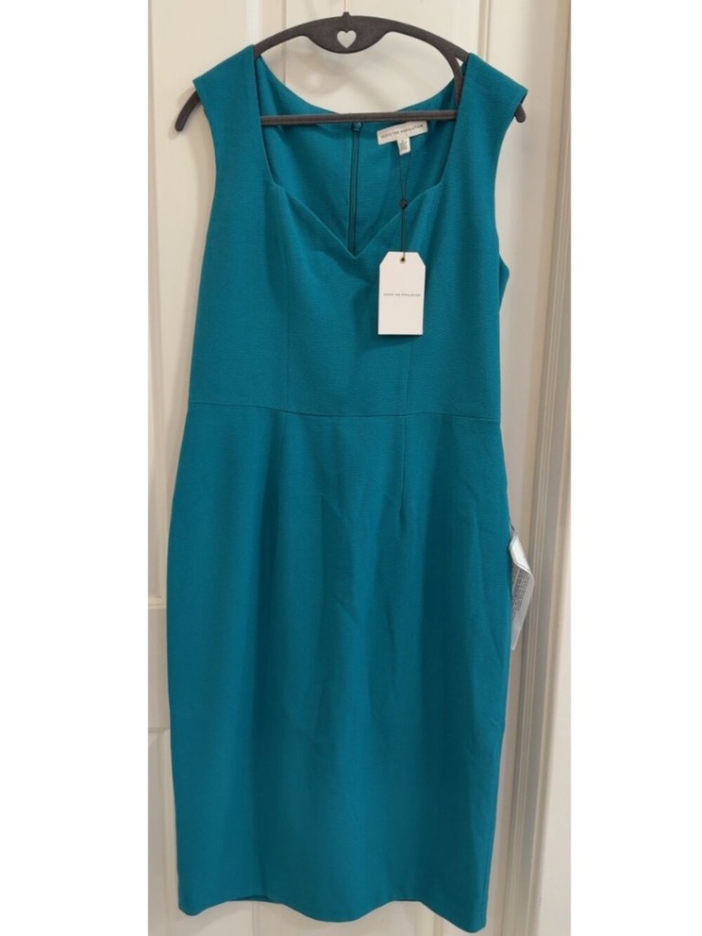 NWT Dress the Population Elle Capri Dress M